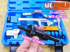 Bộ dụng cụ cân cam dưỡng đặt cam xe BMW Citroen Mini Cooper N12 N14 N16 Peugeot Wetools 11 chi tiết WT-539511