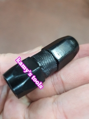 Đầu bơm mỡ đen bôi trơn áp suất cao 1/8 inch dài 45mm