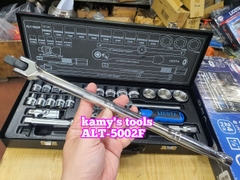 Bộ tuýp khẩu 1/2 inch 24 chi tiết lục giác 6 cạnh 10-32mm Licota ALT-5002F