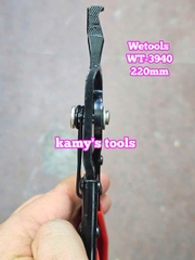 Kìm mở phe miệng dẹp xe hơi ô tô 9 inch 220mm Wetools WT-3940