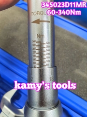 Cần siết lực Kingtony 60-340Nm 345203D11MR 1/2 inch 9 cờ lê miệng 13-30 mm