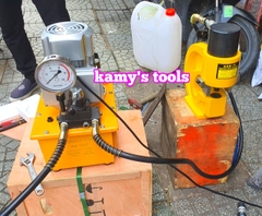 Bơm điện thủy lực 2 đường dầu HHB-700AB 750W 70mpa