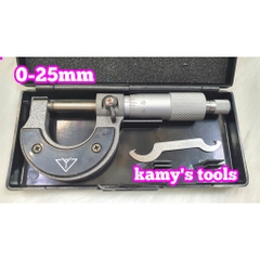 Panme cơ khí 0-25mm 25-50mm chữ Y loại tốt