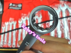 Bộ Cờ Lê Vòng Miệng Yeti 14 Cái 8-24mm Nặng Khoảng 1792g, Bộ Chìa Khóa Vòng Miệng Yeti