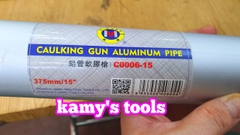 Dụng cụ bơm bắn keo xúc xích silicon c0006-15 dài 375mm