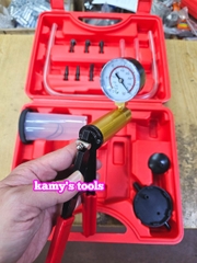 Bộ dụng cụ kiểm tra áp suất bơm chân không xả dầu phanh ô tô