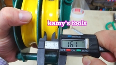 Ròng rọc đôi 1 tấn, puly sắt đôi 4 inch 100mm