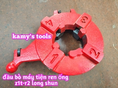 Đầu bò cặp dao ren máy tiện ren ống 2 inch Z1T-R2 Long Shun 21mm-60mm