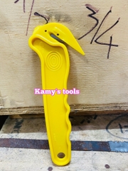 Dao cắt màng quấn PE, bóng khí,túi nylon (màu vàng)