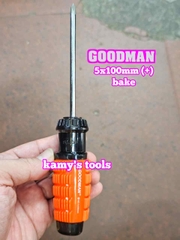 Tua vít cán gai Goodman 5mm dài 100mm 150mm 200mm bake dẹp 5x100mm 5x150mm 5x200mm 91504PH 91504STM 91506PH 91506STM 91508PH 91508STM