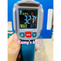 Máy đo nhiệt độ tia hồng ngoại TOTAL THIT015501 từ -30 độ C đến 550 độ C ( súng bắn nhiệt độ)