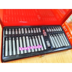 Bộ Lục Giác 40 Chi Tiết, Bộ Mũi Vít Lục Giác Sao Mở Mẹc 40 Món