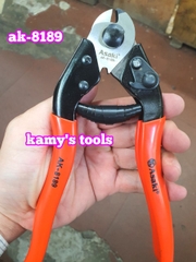 Kìm Cắt Cáp Thép 200mm Asaki Ak-8189, Kiềm Cắt Cáp Thép
