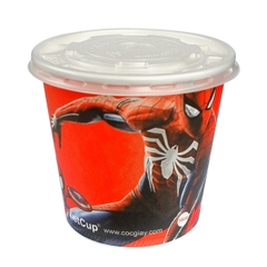 Tô giấy 16oz kèm nắp - SPD man