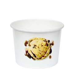 Tô giấy kem 10oz - Love 3