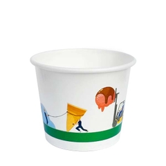 Tô giấy kem 7oz - Love 4