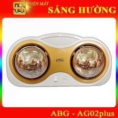 Máy Sưởi Phòng Tắm ABGeco 2 Bóng AG02