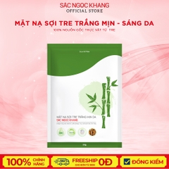 Mặt nạ sợi tre trắng mịn da Sắc Ngọc Khang  (1 miếng/25g)