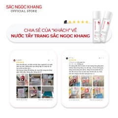 Nước Tẩy Trang Thảo Dược Sắc Ngọc Khang 145ml (Micellar Cleansing Water)