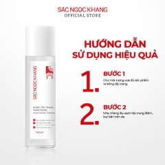 Nước tẩy trang thảo dược Sắc Ngọc Khang 145ml (Micellar Cleansing Water)