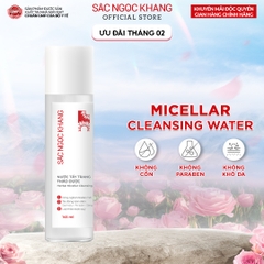 Nước Tẩy Trang Thảo Dược Sắc Ngọc Khang 145ml (Micellar Cleansing Water)