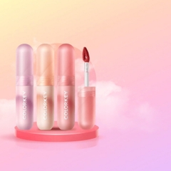 Son môi COLORKEY Lip Mud Mousse Lip Stick màu nhung mờ xinh xắn 2g - son kem bùn color key lâu trôi