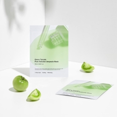 Mặt nạ kiềm dầu , cấp ẩm Sungboon Editor Green Tomato Pore Solution Ampoule Mask cà chua xanh 18ml