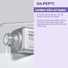 Tinh chất Dr. Pepti Exo Biome Ampoule 50ml – Serum dưỡng trắng, chống lão hóa & căng bóng da