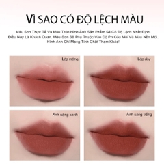 Son môi COLORKEY Lip Mud Mousse Lip Stick màu nhung mờ xinh xắn 2g - son kem bùn color key lâu trôi