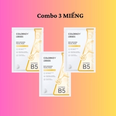 (Không vỏ) Mặt nạ giấy Colorkey Luminous Vitamin B5 Facial Mask - Mặt nạ cấp ẩm phục hồi 25ml / miếng