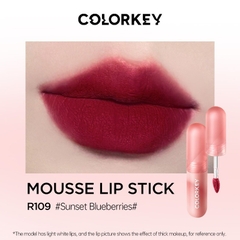 Son môi COLORKEY Lip Mud Mousse Lip Stick màu nhung mờ xinh xắn 2g - son kem bùn color key lâu trôi