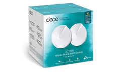 Hệ thống Wifi Mesh TPLink DECO M5 (2 PACK) Băng tần hỗ trợ 2.4 GHz / 5 GHz. Chuẩn kết nối: 802.11 a/b/g/n/ac.