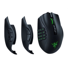 Chuột gaming không dây Razer Naga Pro dạng mô-đun với 3 mặt bên có thể hoán đổi DPI 20.000 LED RGB 16.8 triệu màu