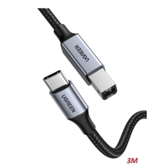 Cáp Máy in UGREEN USB C Male to USB B 2.0 US370