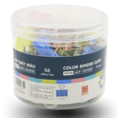 Kẹp Bướm, Kẹp Giấy Màu 19mm (40 chiếc)