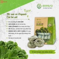 Mì Cải Bó Xôi Organic Anpaso 300g