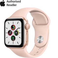 Apple Watch SE 40mm (GPS) Viền Nhôm - Dây Cao Su | Chính Hãng VN/A