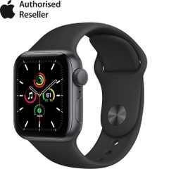 Apple Watch SE 40mm (GPS) Viền Nhôm - Dây Cao Su | Chính Hãng VN/A