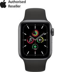 Apple Watch SE 40mm (GPS) Viền Nhôm - Dây Cao Su | Chính Hãng VN/A