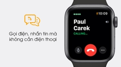 Apple Watch SE 40mm (4G) Viền Nhôm - Dây Cao Su