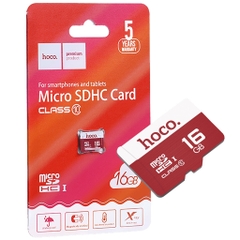 Thẻ nhớ 16Gb Micro SD Hoco 80Mb/s chính hãng FULL BOX [BH 1 năm]