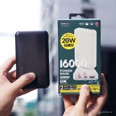 Pin sạc nhanh 20w REMAX RPP-322 16.000mAh chính hãng (15.000mAh) [BH 1 năm]