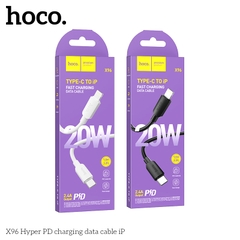 Cáp sạc nhanh 20w Hoco X96 (c-l) Type C ra iPhone Lightning chính hãng [BH 1 NĂM]