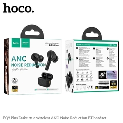 Tai nghe bluetooth V5.3 Hoco EQ9 Plus ANC kiểu dáng airpods Pro, Doc sạc vân sần chính hãng [BH: 1 NĂM]