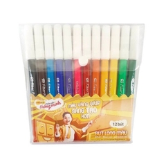 Túi 12 cây bút lông màu FP-12 cho bé học vẽ