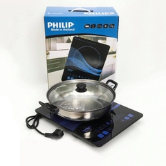 Combo Bếp điện từ và nồi lẩu đi kèm tiện lợi Philips 2500W [BH: 1 tháng] / pktn sale