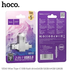 Usb 3.0 32Gb HOCO UD10 (xoay 2 đầu Type C vs USB) chính hãng [BH 1 năm]