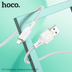 Cáp sạc nhanh HOCO X95 usb ra iphone cổng Lightning chính hãng [BH 1 NĂM]