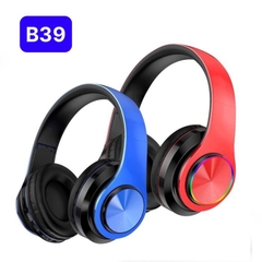 Tai nghe bluetooth Headphone B39 có đèn led đổi màu đẹp siêu hay [BH 3 tháng]
