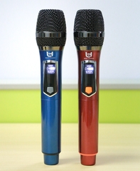 Micro đa năng bộ 2 mic không dây Best Sound W108 cao cấp chống hú hát karaoke [BH 6 tháng]